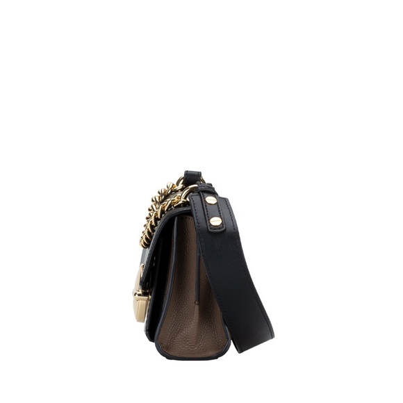 Marc Jacobs Leather Crossbody Bag The Tuck Lock
Black & Brown Colorblock - Picture 12 of 13